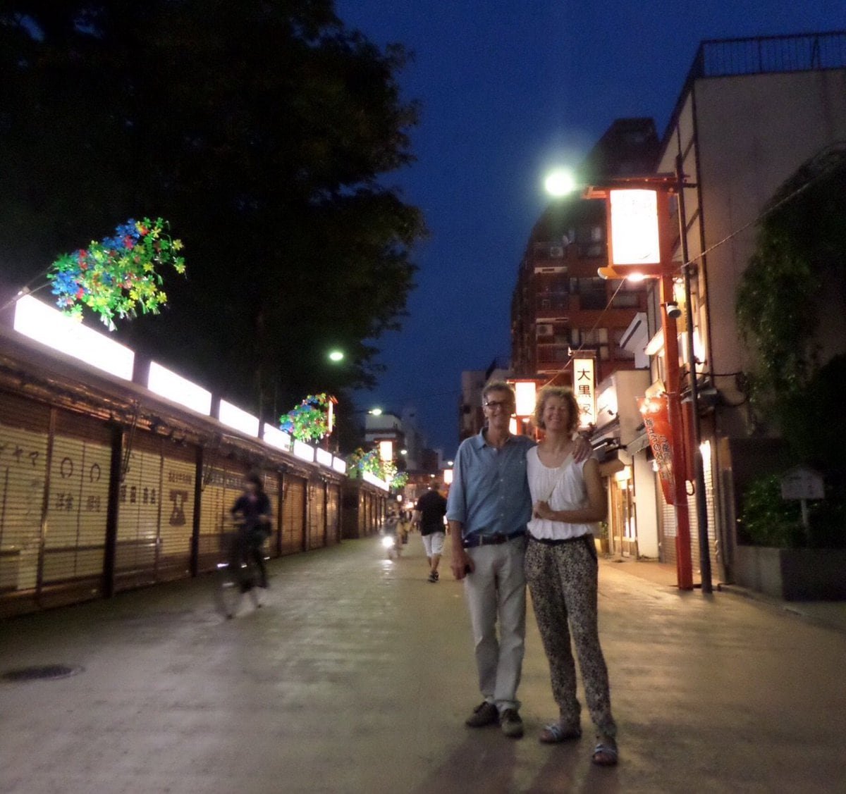 Quiet laneway in Asakusa
