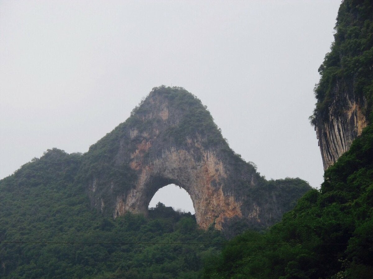 We saw Moon Hill...