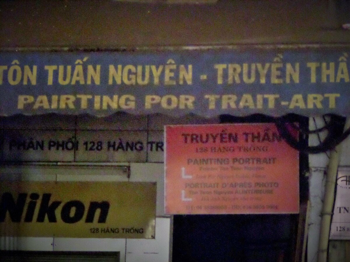Hanoi printing shop