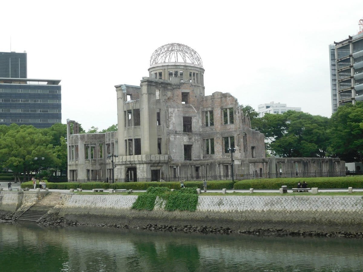 This building survived the blast