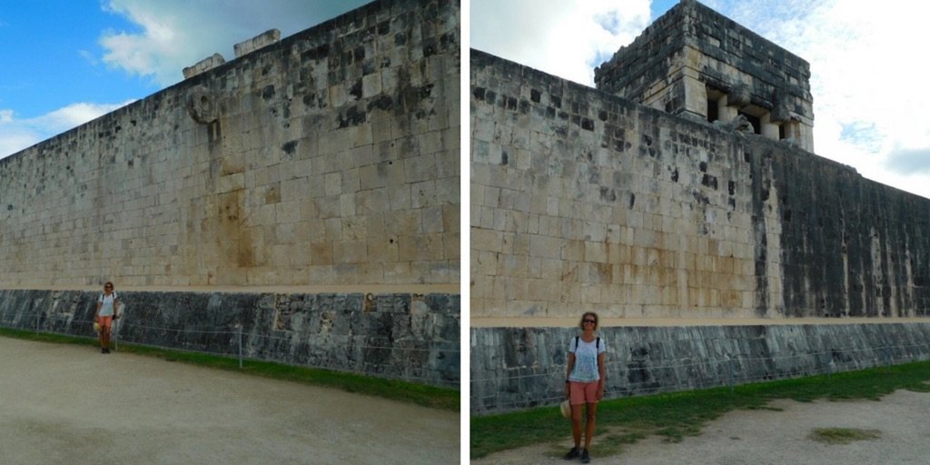 Details of the ball court
