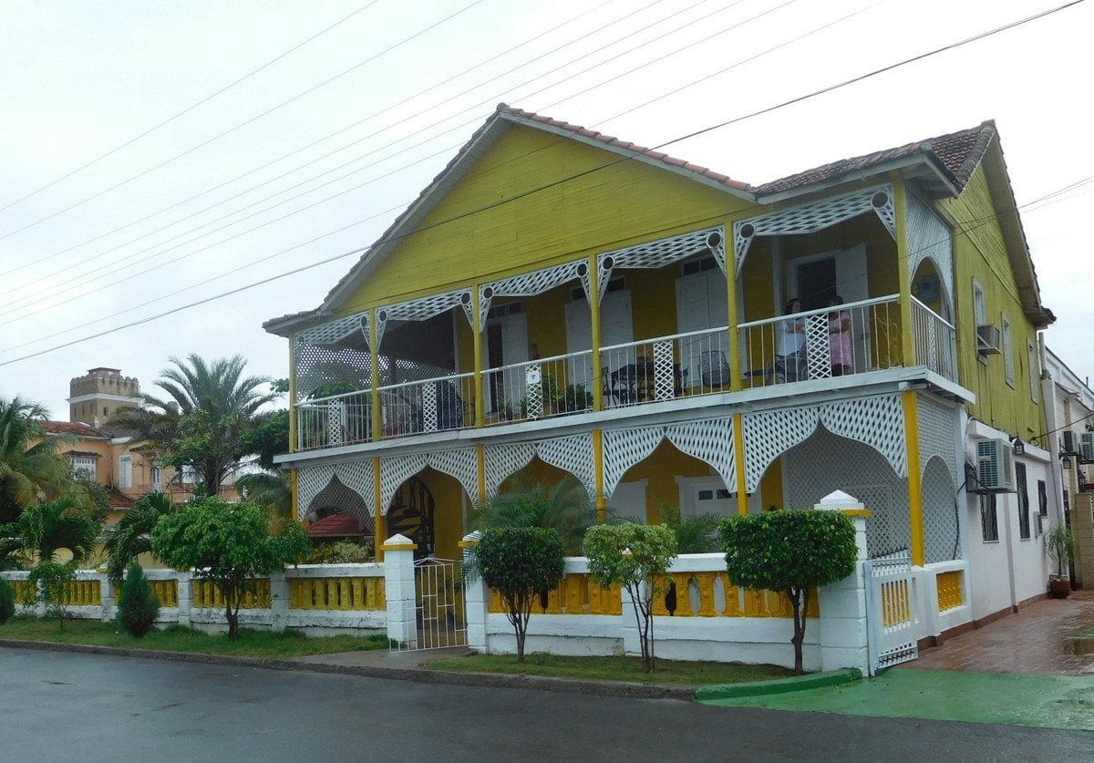 One of the beautiful colonial houses