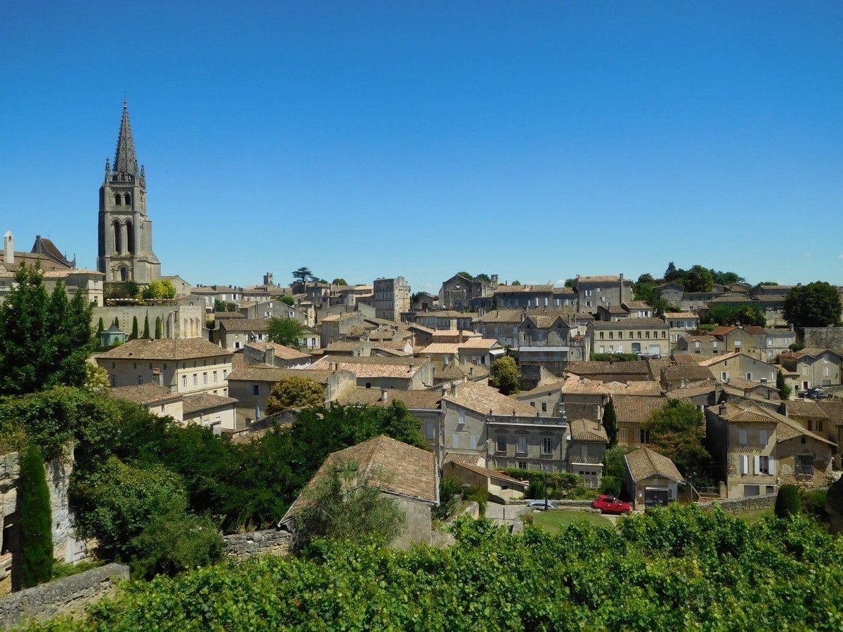 View over St Emilion
